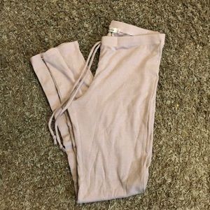 soft brown lounge wear bottoms
